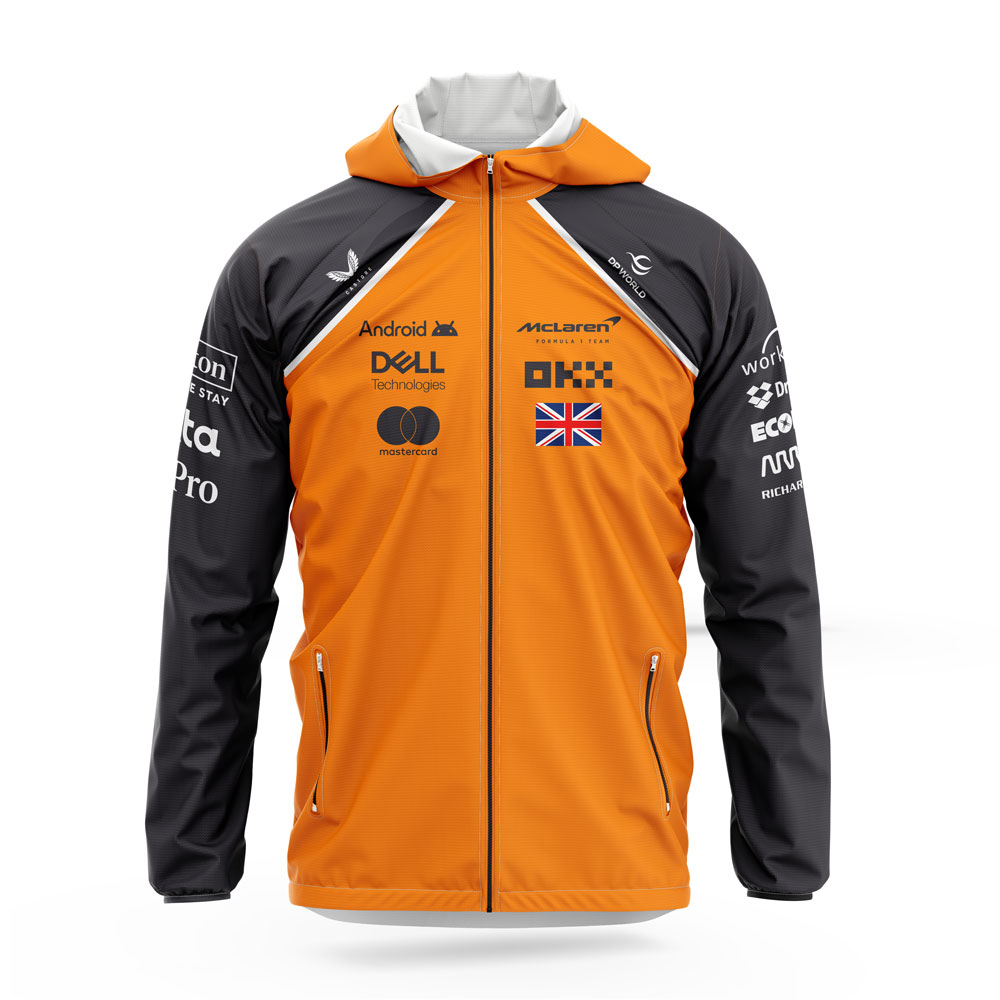 McLaren 2025 Team Replica Windbreaker - Lando Norris Edition