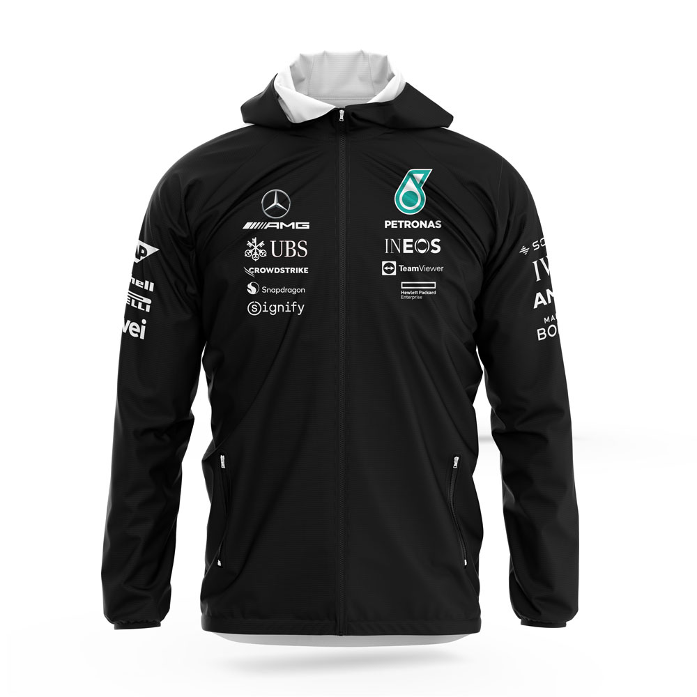 Mercedes 2025 Team Replica Windbreaker – Team Edition