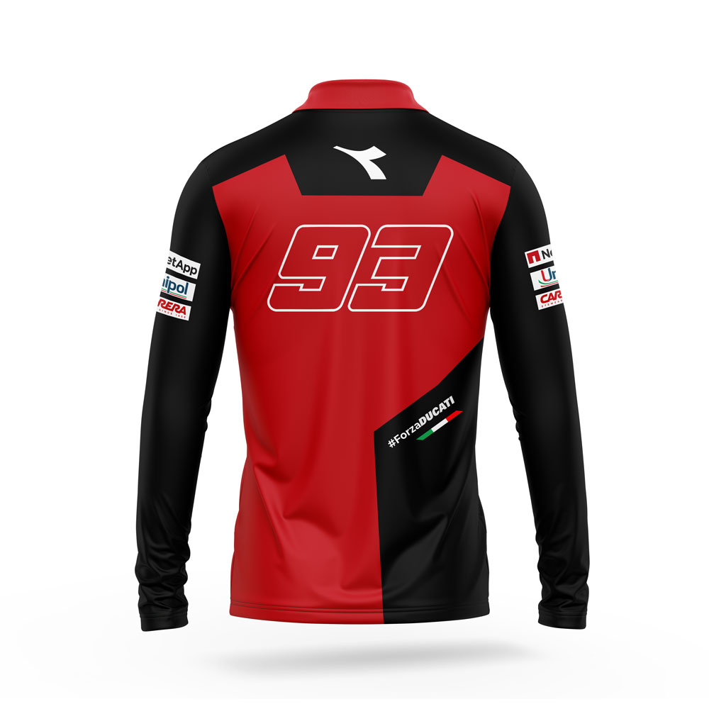 Ducati Lenovo 2025 Team Replica Long Sleeve - Marc Marquez Edition